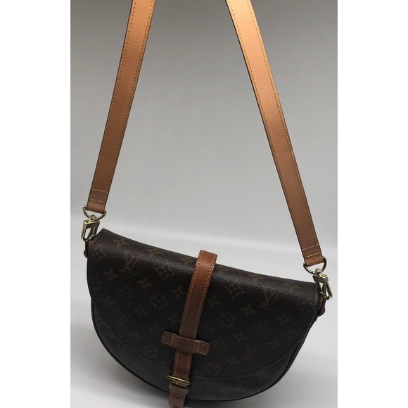 LOUIS VUITTON Monogram Shanti GM M40647 Cross Body Bag Vintage Purse Designer - Picture 8 of 17